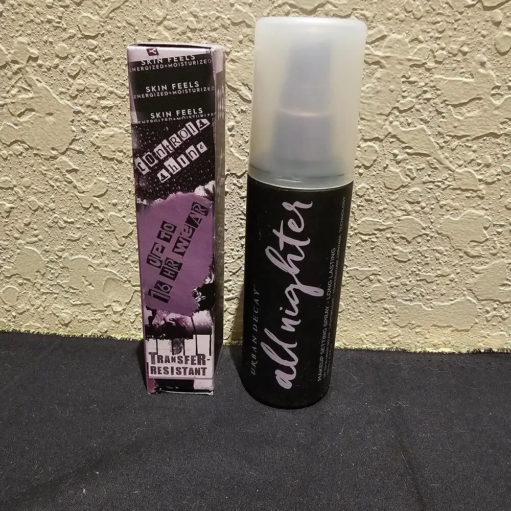 Urban Decay All Nighter Setting Spray Bundle 4oz + 1oz Long Lasting Makeup Spray